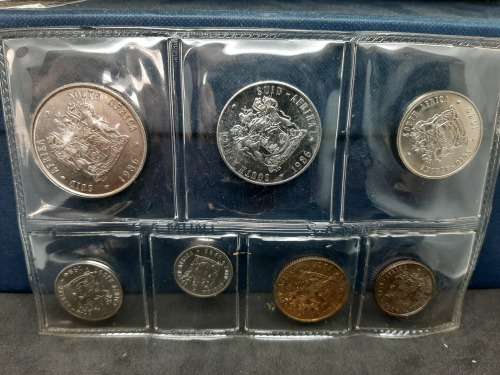 Unc 1986 South African Coin Set